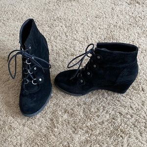 Madden Girl Suede Booties